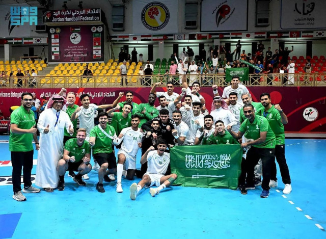 The Saudi team's path to the world championship was sealed with a victory over Oman